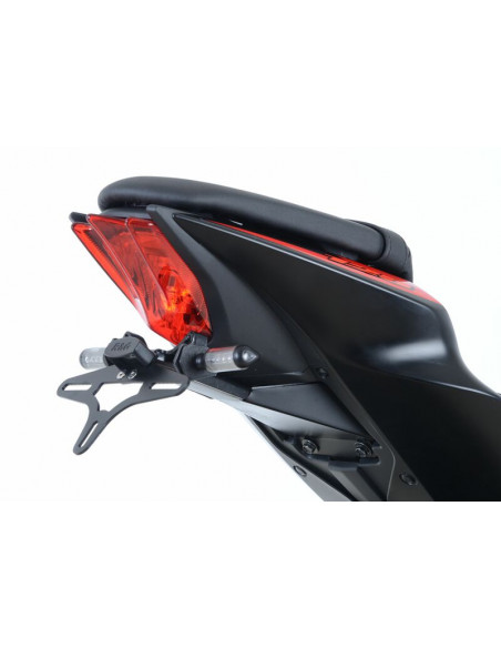 Support de plaque R&G RACING noir Suzuki GSX-R125