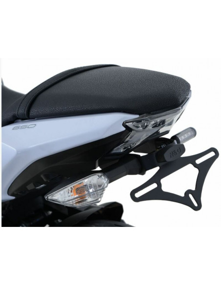 Support de plaque R&G RACING noir Kawasaki Z650