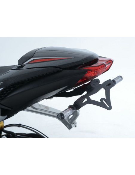 Support de plaque R&G RACING noir Triumph