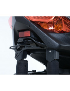 Support de plaque R&G RACING noir Yamaha X-Max 300 2