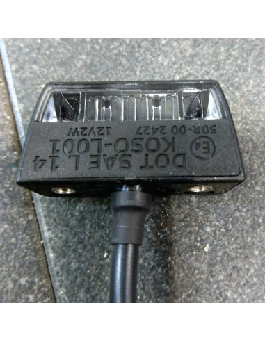 Support de plaque V PARTS noir Triumph 1200 Speed Twin