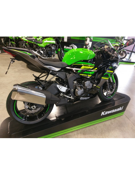 Support de plaque V PARTS noir Kawasaki ZX-6R Support de plaque V PARTS noir Kawasaki ZX-6R