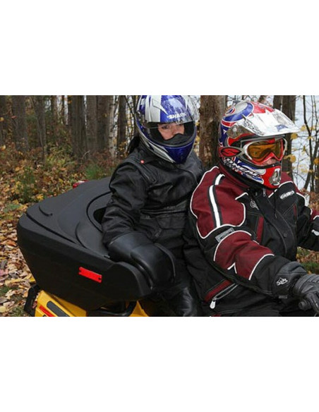 Coffre arrière ART Touring quad noir 125L