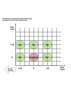 Commandes reculées GILLES TOOLING FXR noir Yamaha 2