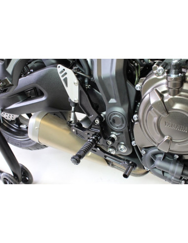 Commandes reculées GILLES TOOLING FXR noir Yamaha