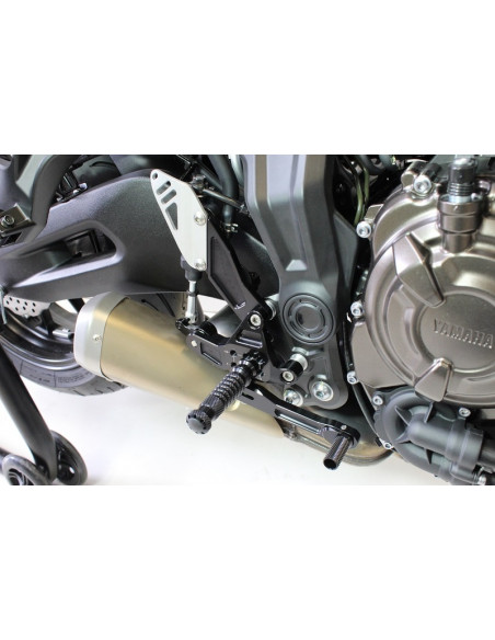 Commandes reculées GILLES TOOLING FXR noir Yamaha