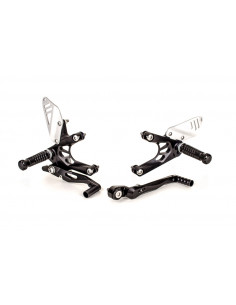 Commandes reculées GILLES TOOLING FXR noir Honda