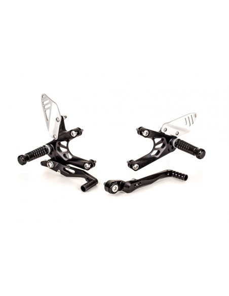 Commandes reculées GILLES TOOLING FXR noir Honda