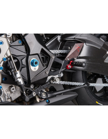 Commande reculées réglables LIGHTECH sélection standard Yamaha Mt-07