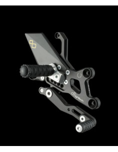 Commande reculées fixes LIGHTECH sélection standard Yamaha Mt-07 2