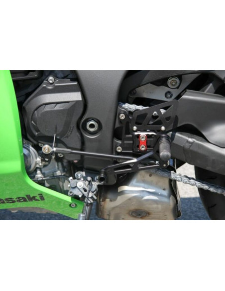 Commandes reculées multi-positions LSL sélection standard noir Kawasaki ZX10R