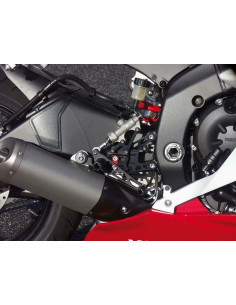 COMMANDES RECULEES MULTIPOSITION POUR YZF-R6 06-07 2