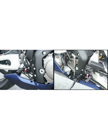 COMMANDES RECULÉES MULTI-POSITION POUR CBR1000RR 2005-06