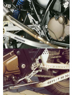 COMMANDES RECULÉES POUR ZRX1200 2001-04 2