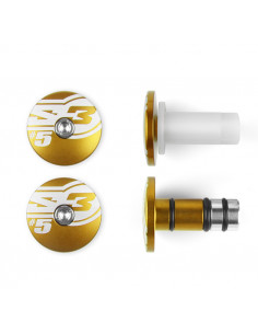 Embouts de guidons S3 End 5 Ø14mm or