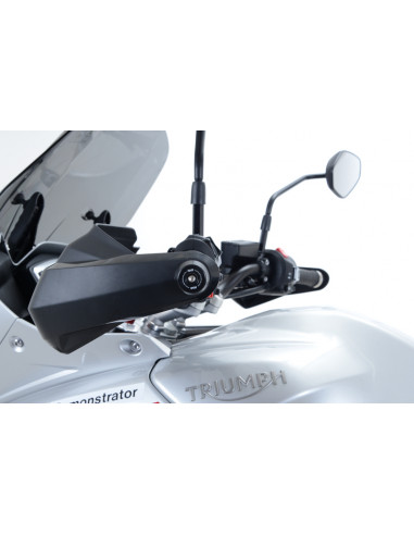 Embouts de guidon R&G RACING noir Triumph Tiger 1050 Sport