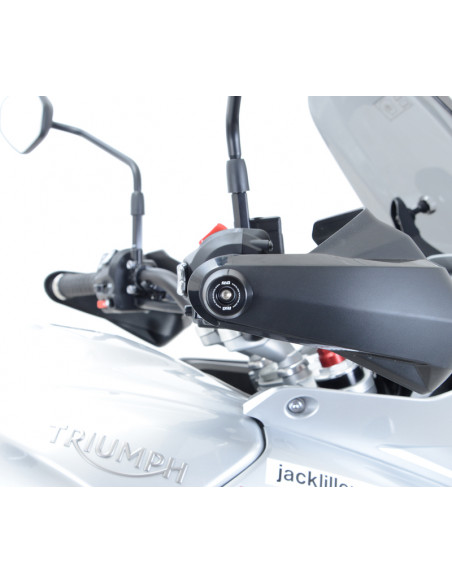 Embouts de guidon R&G RACING noir Triumph Tiger 1050 Sport