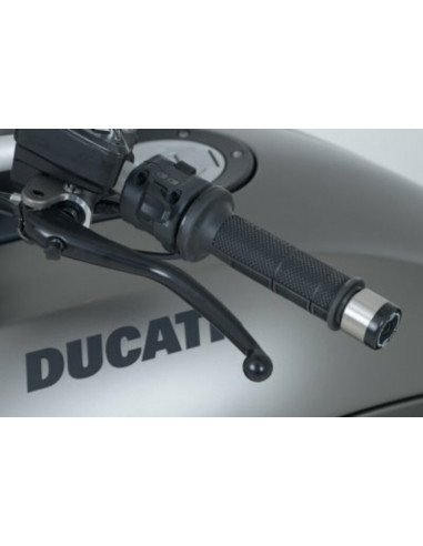 Embouts de guidon R&G RACING noirs DUCATI DIAVEL