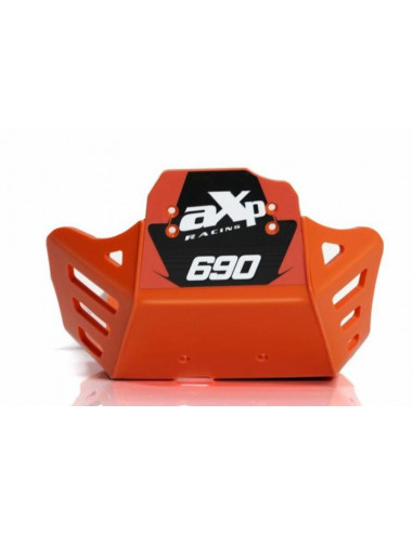 Sabot enduro AXP orange KTM 690 Adventure