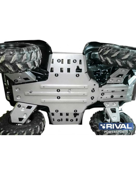 Kit sabot complet RIVAL - aluminium Yamaha Grizzly 700