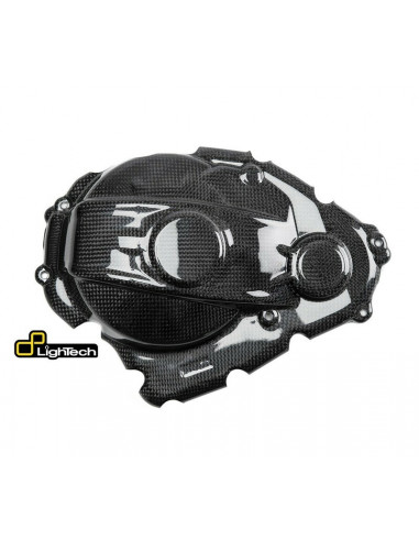 Couvre-carter embrayage LIGHTECH carbone brillant Suzuki GSX-R1000