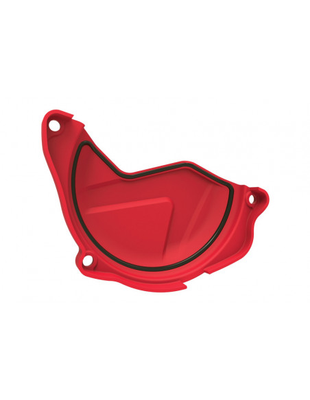 Protection de carter d'embrayage POLISPORT rouge Honda CRF450R