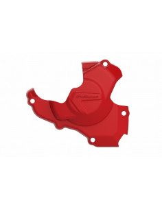 Protection de carter d'allumage POLISPORT rouge Honda CRF250R 2