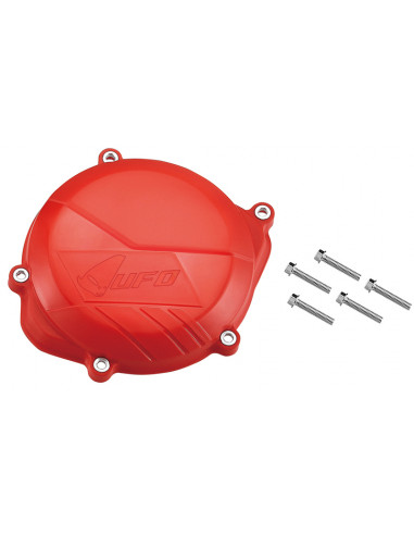 Protège carter embrayage UFO rouge Honda CRF450R