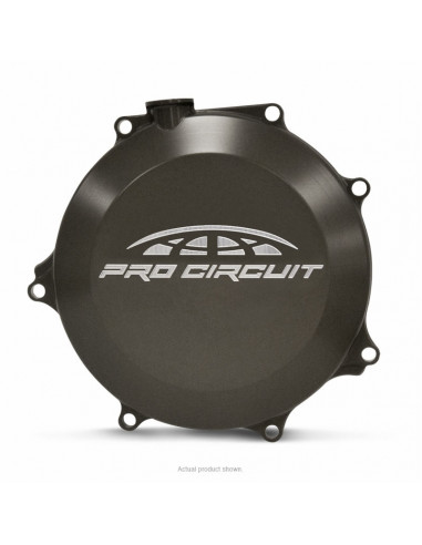 Couvercle de carter d'embrayage PRO CIRCUIT noir Kawasaki KX450F