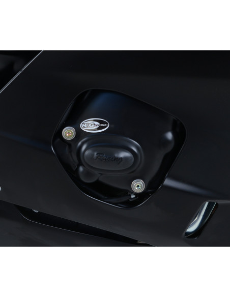 Couvre-carter droit (pompe à huile) R&G RACING Race Series noir Yamaha YZF-R6