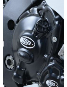 Couvre carter R&G RACING Race Series droit (embrayage) noir Yamaha R1 2