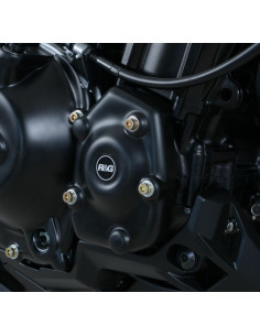 Couvre-carter droit (démarreur) R&G RACING noir Kawasaki Z900 2