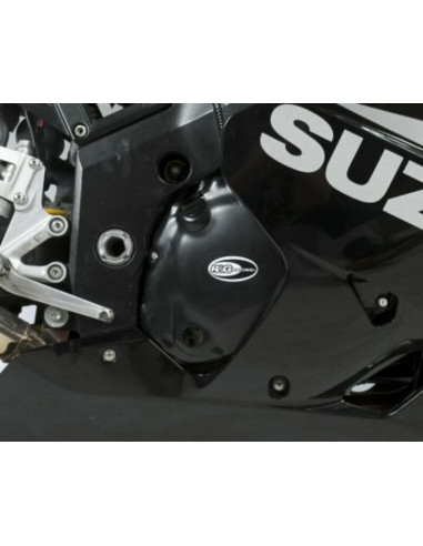 Couvre-carter droit R&G RACING noir Suzuki GSX-R750