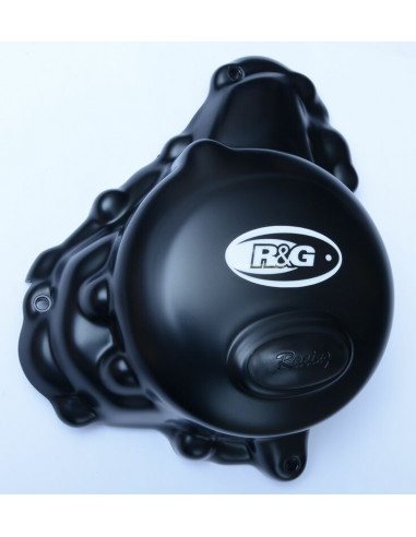Couvre-carter gauche R&G RACING Race Series noir Triumph
