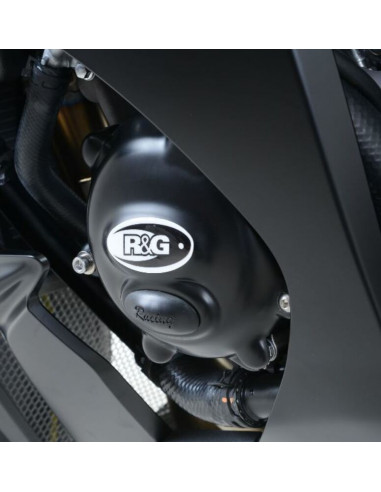 Couvre carter R&G RACING Race Series gauche (alternateur) noir Kawasaki ZX10R