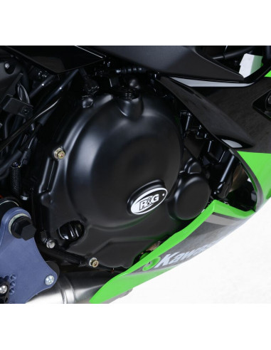 Couvre-carter droit R&G RACING noir Kawasaki Z650