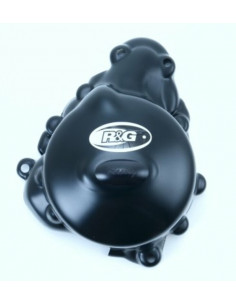 Couvre-carter gauche R&G RACING Race Series noir Triumph 2