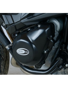 Couvre-carter gauche R&G RACING noir Kawasaki Z800