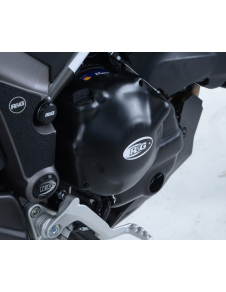 Couvre-carter droit R&G RACING noir Ducati 950 Multistrada