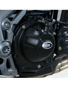 Couvre-carter droit (embrayage) R&G RACING noir Kawasaki Z900 2
