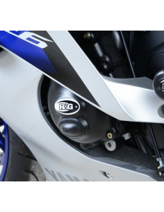 Couvre-carter gauche R&G RACING Race Series noir Yamaha YZF-R6 2