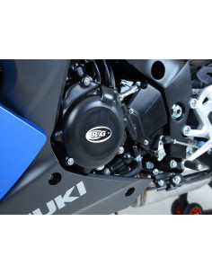 Couvre-carter gauche R&G RACING noir Suzuki GSX1000S 2