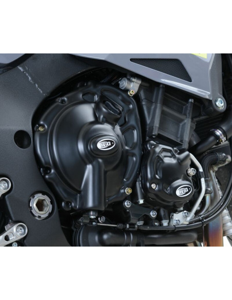 Couvre-carter droit (embrayage) R&G RACING noir Yamaha MT-10