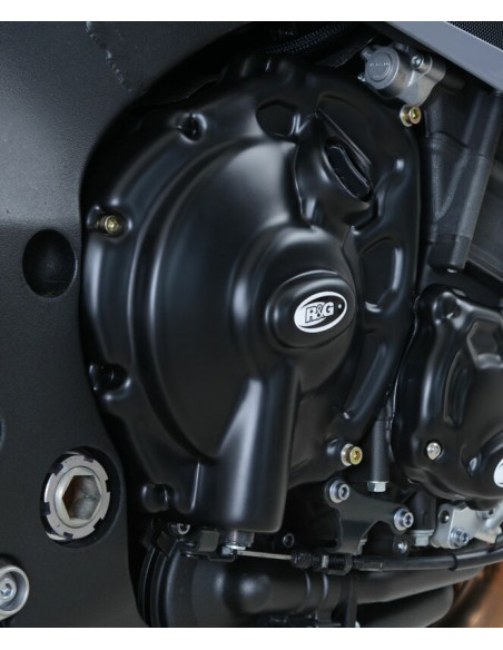Couvre-carter droit (embrayage) R&G RACING noir Yamaha MT-10