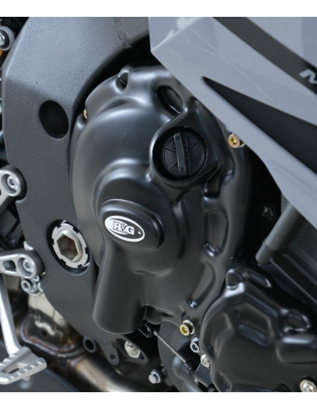 Couvre-carter droit (embrayage) R&G RACING noir Yamaha MT-10