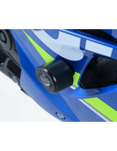 Tampons de protection R&G RACING Aero Race noir Suzuki GSX-R1000