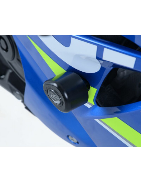 Tampons de protection R&G RACING Aero Race noir Suzuki GSX-R1000