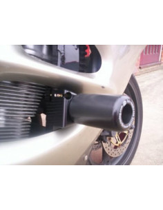 Tampons de protection R&G RACING noir Suzuki GSX600F/750F