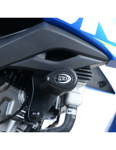 Tampons de protection R&G RACING Aero noir Suzuki GSX-S125 2