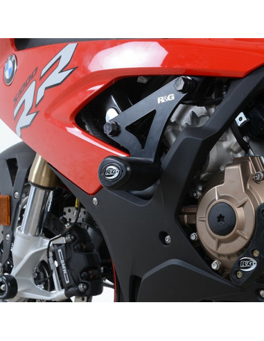 Tampons de protection R&G RACING Aero noir BMW S1000RR
